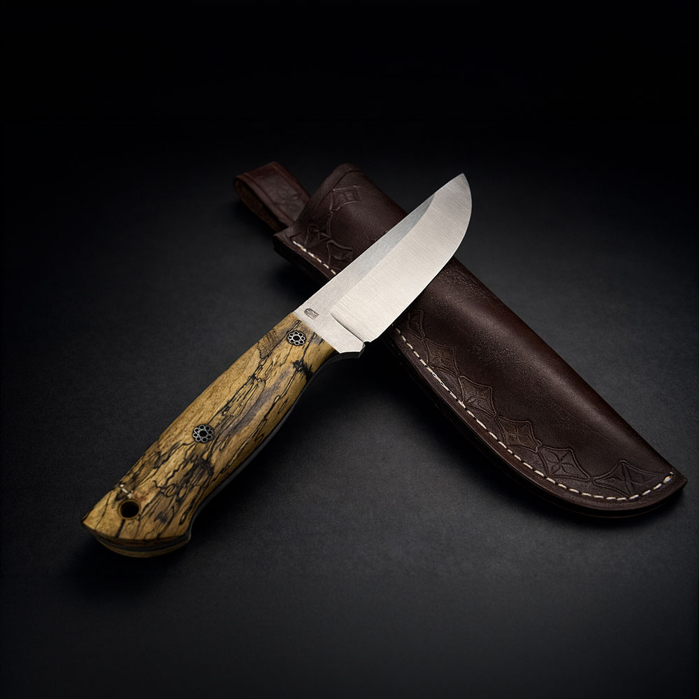 Bushcraft Bıçak – Ardaklı Kayın Saplı, N690 Çelik