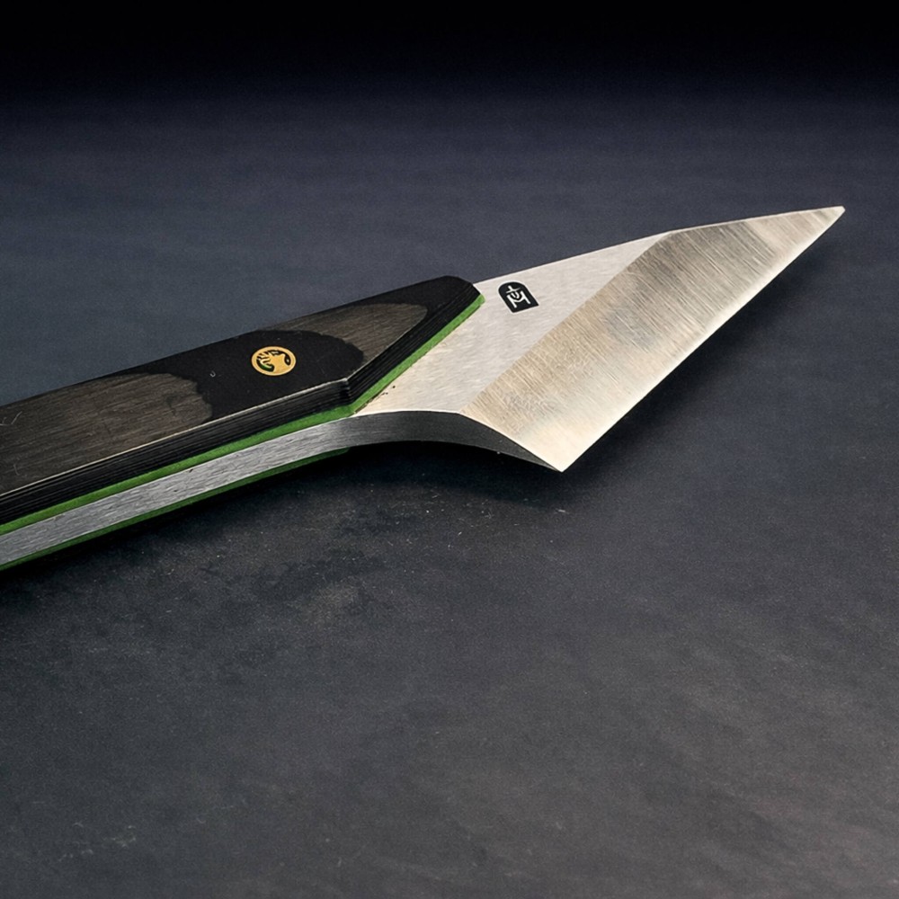 Karbon Fiber ve G10 Liner Saplı Kırdahsi Bıçak – Böhler N690 Çelik, El Yapımı