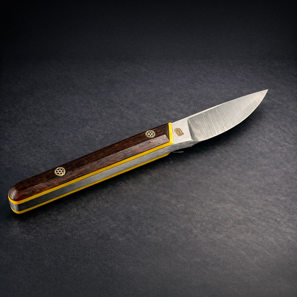 Paduk Saplı Kiridashi – N690 Çelik, El Yapımı Geleneksel Zanaat Bıçağı