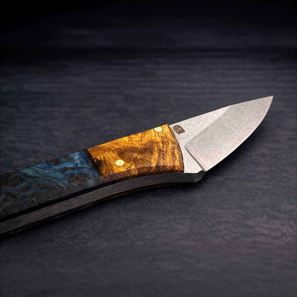 Kombinasyon Saplı Kridahsi Bıçak – Böhler N690 Çelik, El Yapımı