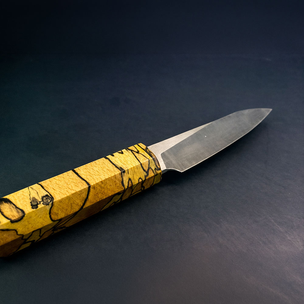 Ardaklı Kayın Saplı Petty Mutfak Bıçağı – Böhler N690 Çelik, El Yapımı