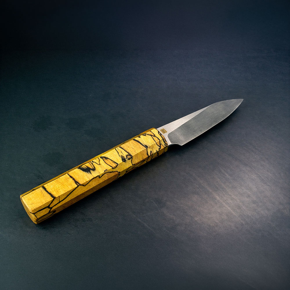 Ardaklı Kayın Saplı Petty Mutfak Bıçağı – Böhler N690 Çelik, El Yapımı