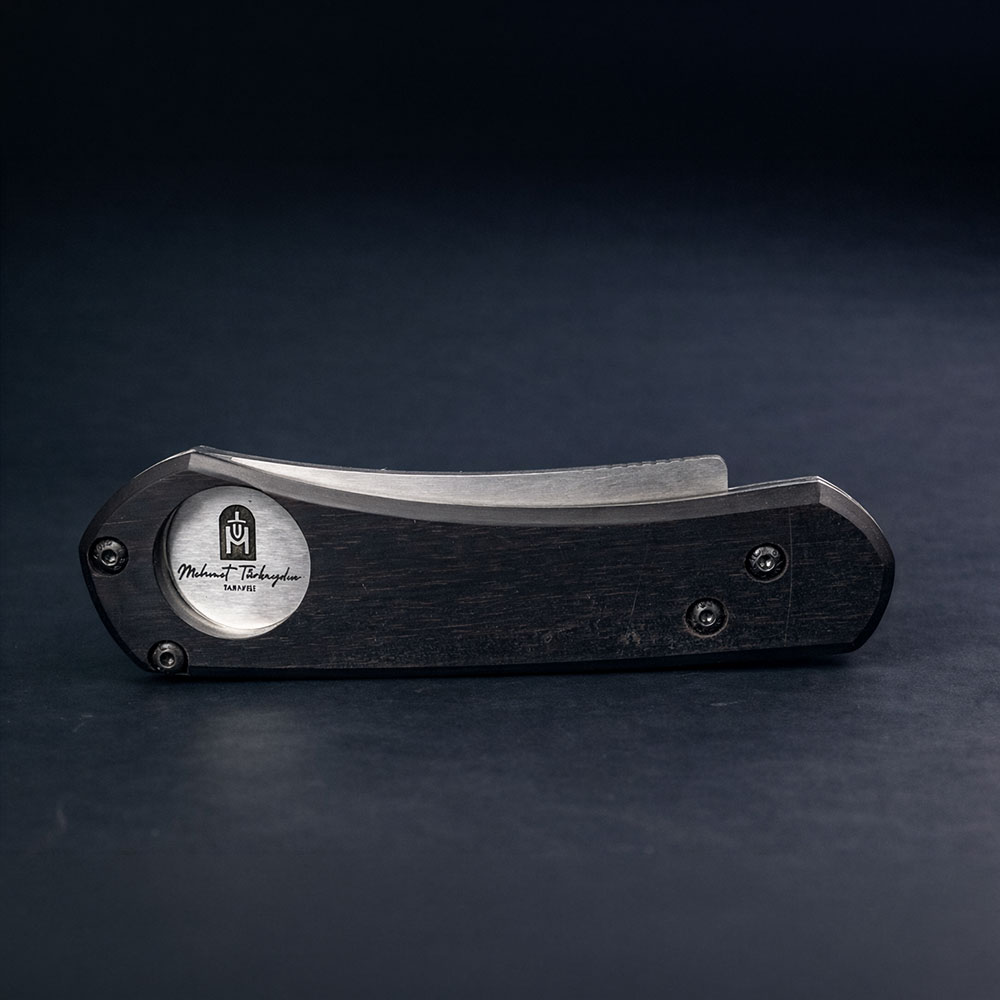 Blackwood Saplı Razor Bıçak – Böhler N690 Çelik, El Yapımı