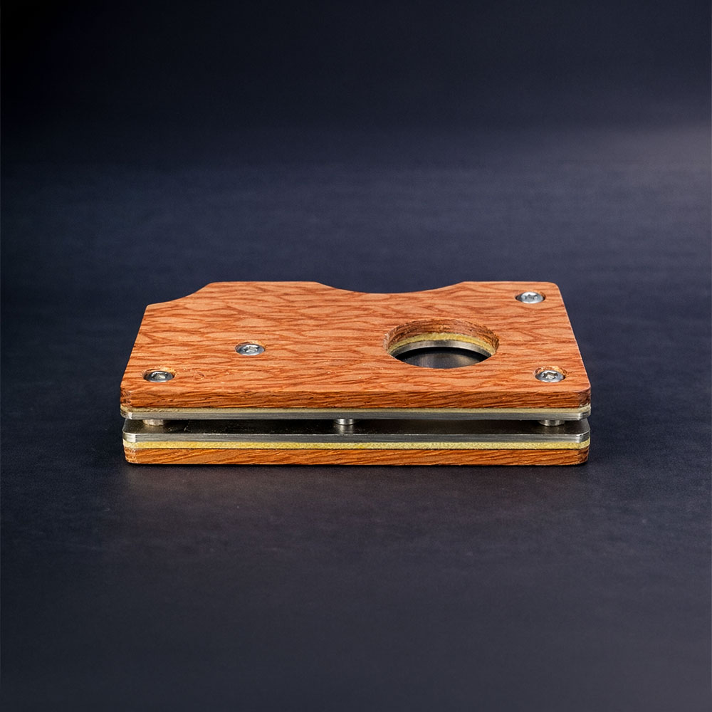 Brezilya Çınarı Saplı Gambit Gen2 Bıçak – Böhler N690 Çelik, El Yapımı