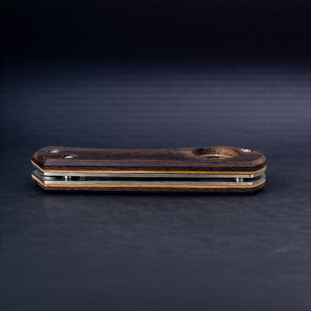 Cocobolo Saplı Razor Bıçak – Böhler N690 Çelik, El Yapımı