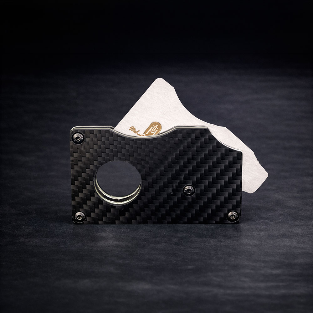 Karbon Fiber Saplı Gambit Bıçak – Böhler N690 Çelik, El Yapımı