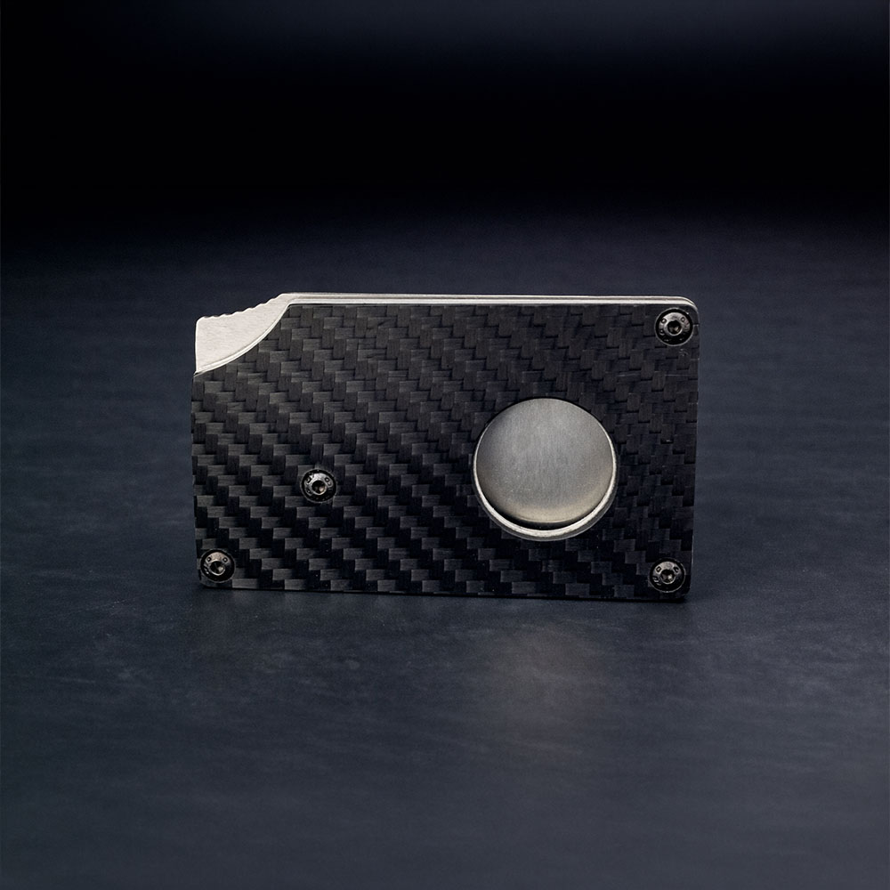 Karbon Fiber Saplı Gambit Bıçak – Böhler N690 Çelik, El Yapımı