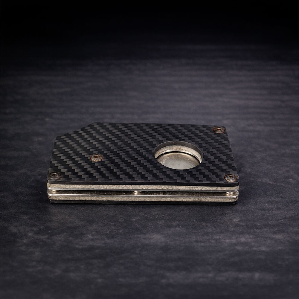 Karbon Fiber Saplı Gambit Bıçak – Böhler N690 Çelik, El Yapımı