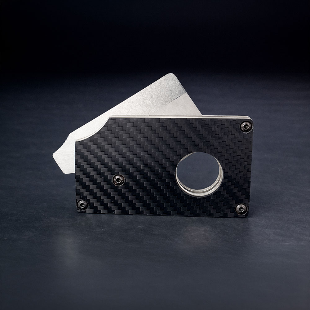 Karbon Fiber Saplı Gambit Bıçak – Böhler N690 Çelik, El Yapımı