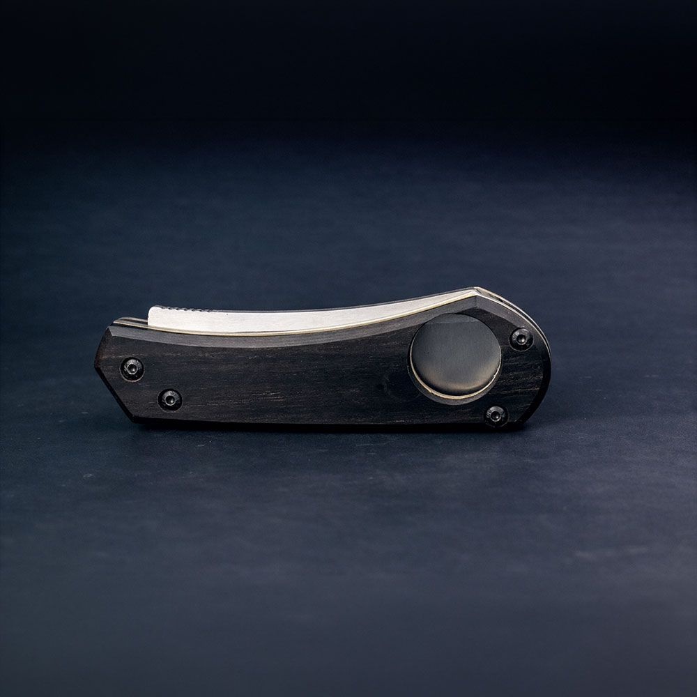 Blackwood ve G10 Liner Kombinasyon Saplı Razor Bıçak – Böhler N690 Çelik, El Yapımı81