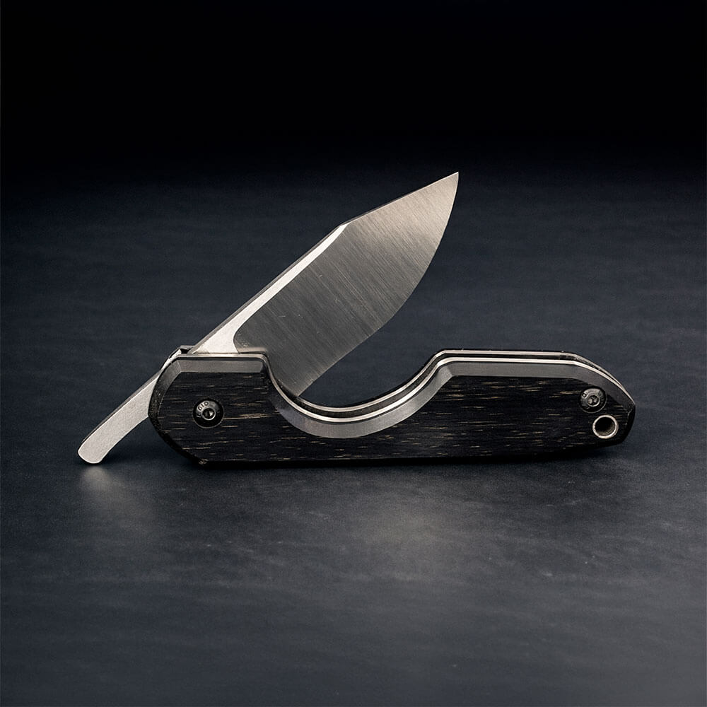 Abanoz Saplı T-Rex Bıçak – Böhler N690 Çelik, El Yapımı