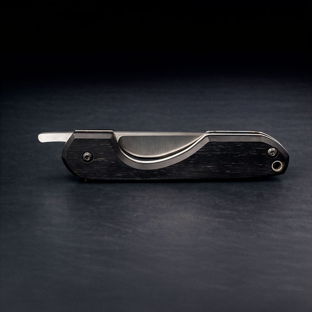 Abanoz Saplı T-Rex Bıçak – Böhler N690 Çelik, El Yapımı